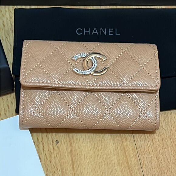 CHANEL Accessories - Chanel flap card holder